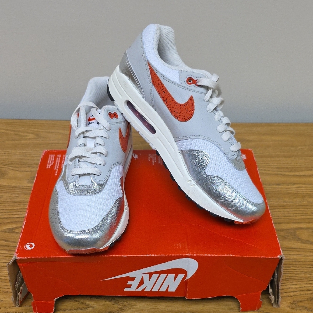 Nike Air Max 1 Premium SE 'Hot Sauce' Men's Size 9 HF7746 100 New